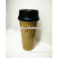 wholesale plastic double wall drink cup